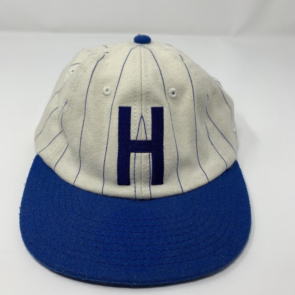 New Era The Hundreds Hat Cap Baseball Strap Back White Blue H Wool One Size Mens